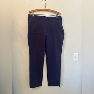 Women's Peter Millar athletic pants in navy blue